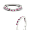 Load image into Gallery viewer, curved-channel-pink-sapphire-women-matching-band-in-white-gold-fdens2255bgsadrpiangle3-nl-wg-ws2.jpg