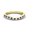 Load image into Gallery viewer, curved-channel-sapphire-women-matching-band-in-yellow-gold-fdens2255bgsablsleep-nl-yg-ws2.jpg