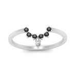Load image into Gallery viewer, curved-crown-black-diamond-wedding-band-in-white-gold-FD1046BGBLACKANGLE5-NL-WG.jpg?v=1766983852