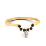 Load image into Gallery viewer, curved-crown-black-diamond-wedding-band-in-yellow-gold-FD1046BGBLACK-NL-YG.jpg?v=1766983852