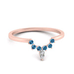Load image into Gallery viewer, curved-crown-blue-topaz-wedding-band-in-rose-gold-FD1046BGICBLTO-NL-RG.jpg?v=1766983852