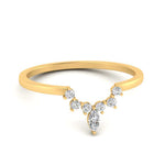 Load image into Gallery viewer, curved-crown-diamond-wedding-band-in-yellow-gold-FD1046B-NL-YG.jpg?v=1766983852