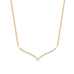 Load image into Gallery viewer, curved-design-diamond-pendant-in-FDPD10790-NL-YG
