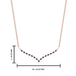 Load image into Gallery viewer, curved-design-diamond-pendant-with-black-diamond-in-FDPD10790-GBLACK-NL-RG
