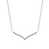Load image into Gallery viewer, curved-design-diamond-pendant-with-black-diamond-in-FDPD10790-GBLACK-NL-RG