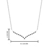 Load image into Gallery viewer, curved-design-diamond-pendant-with-black-diamond-in-FDPD10790-GBLACK-NL-WG