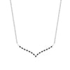 Load image into Gallery viewer, curved-design-diamond-pendant-with-black-diamond-in-FDPD10790-GBLACK-NL-WG