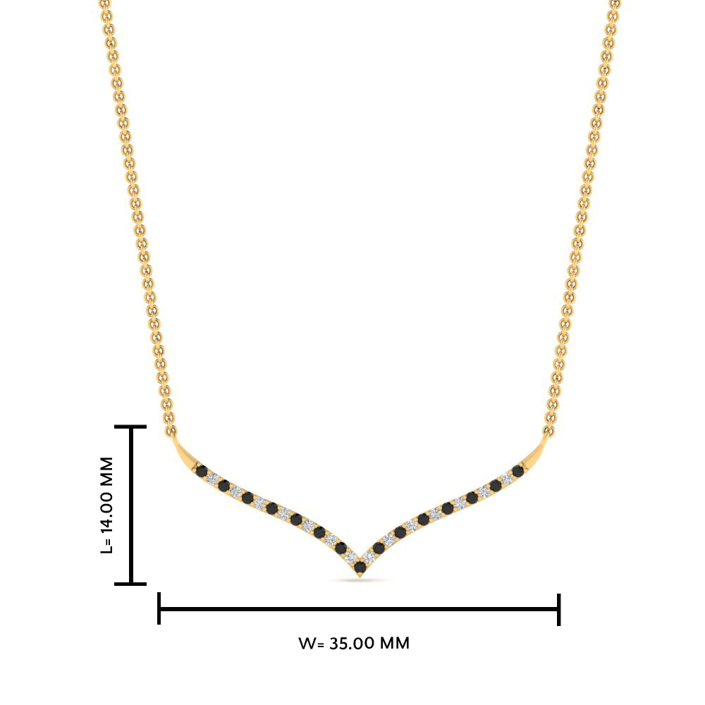 curved-design-diamond-pendant-with-black-diamond-in-FDPD10790-GBLACK-NL-YG