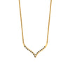 Load image into Gallery viewer, curved-design-diamond-pendant-with-black-diamond-in-FDPD10790-GBLACK-NL-YG