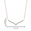 Load image into Gallery viewer, curved-design-diamond-pendant-with-emerald-in-FDPD10790-GEMGR-NL-RG