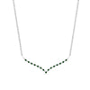 Load image into Gallery viewer, curved-design-diamond-pendant-with-emerald-in-FDPD10790-GEMGR-NL-WG