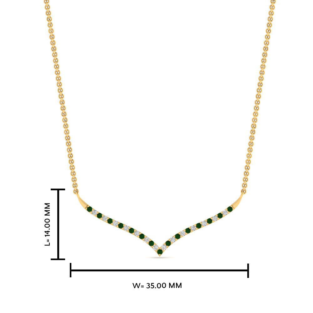 curved-design-diamond-pendant-with-emerald-in-FDPD10790-GEMGR-NL-YG