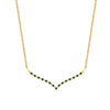 Load image into Gallery viewer, curved-design-diamond-pendant-with-emerald-in-FDPD10790-GEMGR-NL-YG