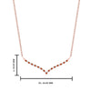 Load image into Gallery viewer, curved-design-diamond-pendant-with-orange-sapphire-in-FDPD10790-GSAOR-NL-RG