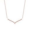 Load image into Gallery viewer, curved-design-diamond-pendant-with-orange-sapphire-in-FDPD10790-GSAOR-NL-RG