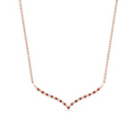 Load image into Gallery viewer, curved-design-diamond-pendant-with-orange-sapphire-in-FDPD10790-GSAOR-NL-RG
