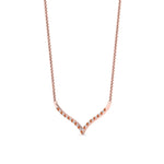 Load image into Gallery viewer, curved-design-diamond-pendant-with-orange-sapphire-in-FDPD10790-GSAOR-NL-RG
