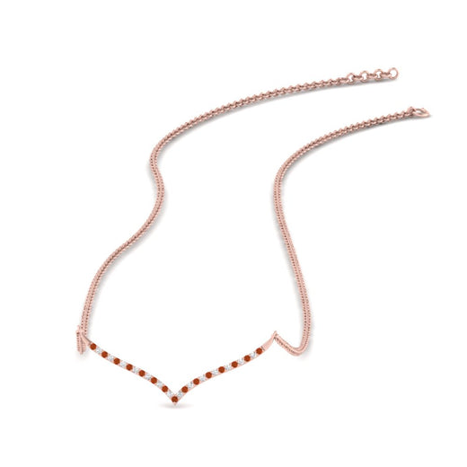curved-design-diamond-pendant-with-orange-sapphire-in-FDPD10790-GSAOR-NL-RG