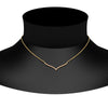 Load image into Gallery viewer, curved-design-diamond-pendant-with-orange-sapphire-in-FDPD10790-GSAOR-NL-YG
