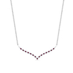 Load image into Gallery viewer, curved-design-diamond-pendant-with-pink-sapphire-in-FDPD10790-GSADRPI-NL-WG
