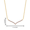 Load image into Gallery viewer, curved-design-diamond-pendant-with-pink-sapphire-in-FDPD10790-GSADRPI-NL-YG