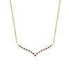 Load image into Gallery viewer, curved-design-diamond-pendant-with-pink-sapphire-in-FDPD10790-GSADRPI-NL-YG