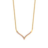 Load image into Gallery viewer, curved-design-diamond-pendant-with-pink-sapphire-in-FDPD10790-GSADRPI-NL-YG