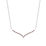 Load image into Gallery viewer, curved-design-diamond-pendant-with-ruby-in-FDPD10790-GRUDR-NL-WG
