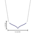 Load image into Gallery viewer, curved-design-diamond-pendant-with-sapphire-in-FDPD10790-GSABL-NL-WG
