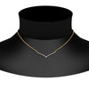 Load image into Gallery viewer, curved-design-diamond-pendant-with-sapphire-in-FDPD10790-GSABL-NL-YG