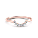 Load image into Gallery viewer, curved-diamond-band-for-solitaire-ring-in-rose-gold-FD9480ROR-NL-RG.jpg
