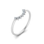 Load image into Gallery viewer, curved-diamond-band-for-solitaire-ring-in-white-gold-FD9480ROR-NL-WG.jpg
