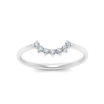 Load image into Gallery viewer, curved-diamond-band-for-solitaire-ring-in-white-gold-FD9480ROR-NL-WG.jpg
