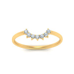 Load image into Gallery viewer, curved-diamond-band-for-solitaire-ring-in-yellow-gold-FD9480ROR-NL-YG.jpg

