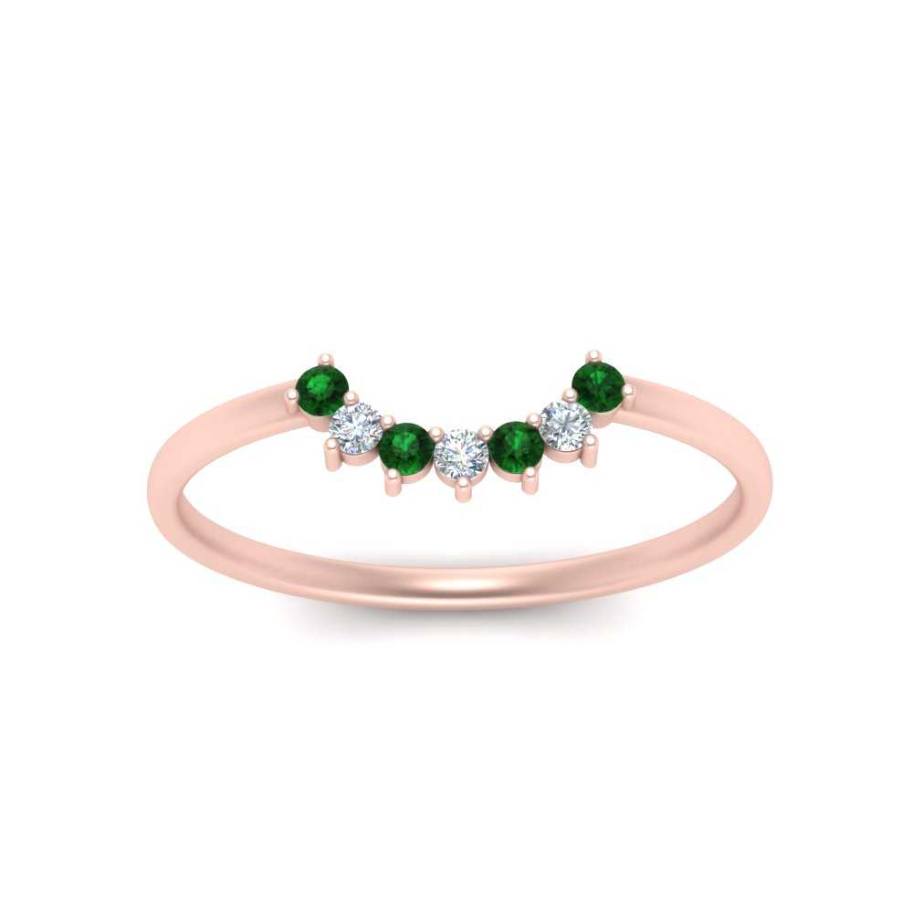 curved-diamond-band-for-solitaire-ring-with-emerald-in-rose-gold-FD9480RORGEMGR-NL-RG.jpg