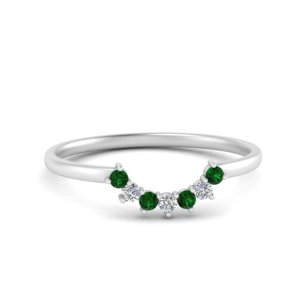 Curved-Band-For-Solitaire-Ring-With-Emerald-In-18k-White-Gold-FD9480R-ANGLE1-WG.jpg