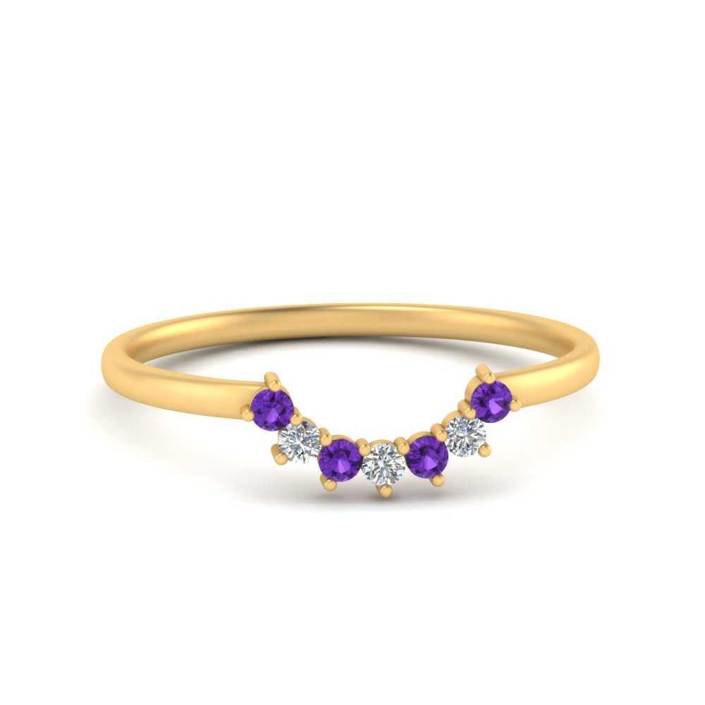curved-diamond-band-for-solitaire-ring-with-purple-topaz-in-yellow-gold-FD9480RORGVITO-NL-YG.jpg