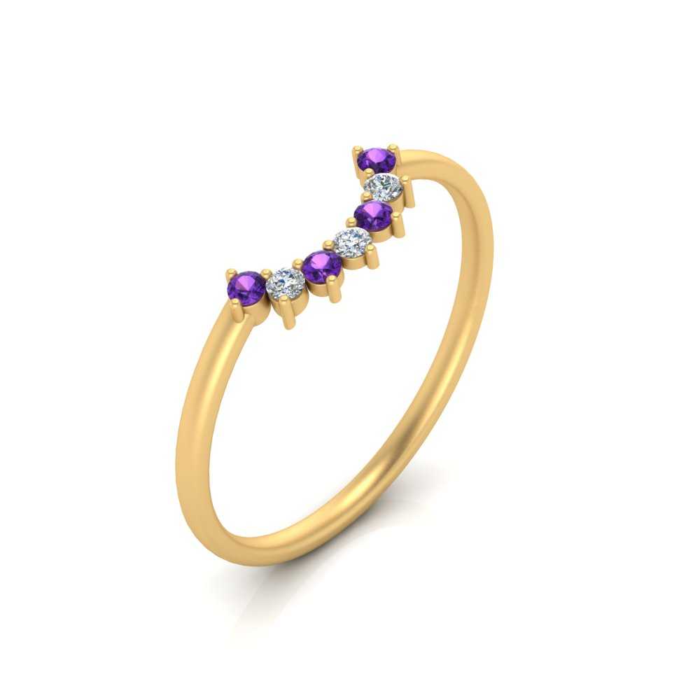 curved-diamond-band-for-solitaire-ring-with-purple-topaz-in-yellow-gold-FD9480RORGVITO-NL-YG.jpg