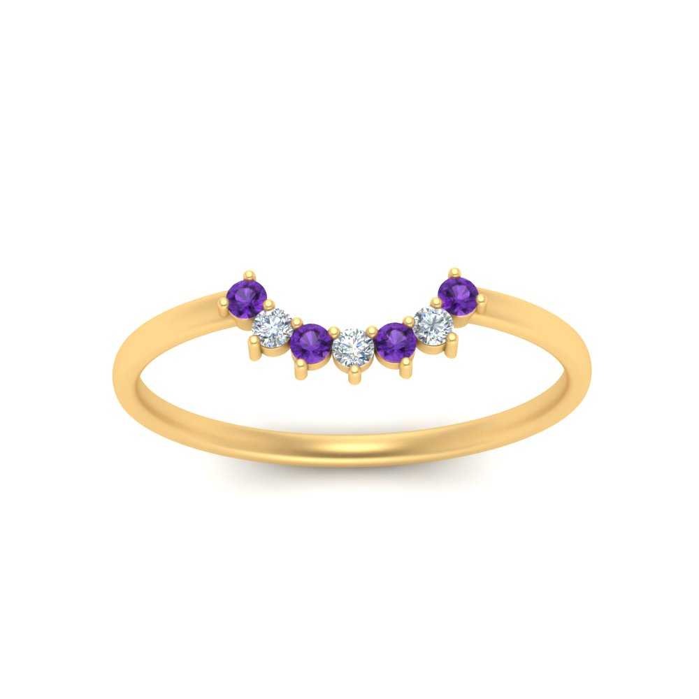 curved-diamond-band-for-solitaire-ring-with-purple-topaz-in-yellow-gold-FD9480RORGVITO-NL-YG.jpg