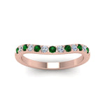 Load image into Gallery viewer, Curved Diamond Wedding Ring For Women
