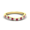 Load image into Gallery viewer, curved-pink-sapphire-wedding-ring-for-women-in-yellow-gold-fdens2255bgsadrpisleep-nl-yg-ws1.jpg