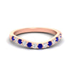 Load image into Gallery viewer, curved-sapphire-wedding-ring-for-women-in-rose-gold-fdens2255bgsablsleep-nl-rg-ws1.jpg