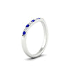 Load image into Gallery viewer, curved-sapphire-wedding-ring-for-women-in-white-gold-fdens2255bgsablangle2-nl-wg-ws1.jpg