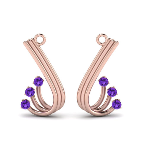 curved-three-stone-purple-topaz-earring-jacket-in-rose-gold-FDEAR8646GVITOANGLE2-NL-RG.jpg