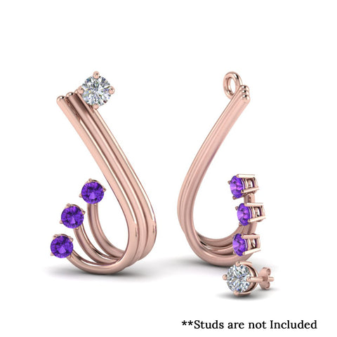curved-three-stone-purple-topaz-earring-jacket-in-rose-gold-FDEAR8646GVITOANGLE2-NL-RG.jpg