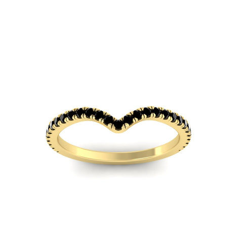 V Style Curved Band