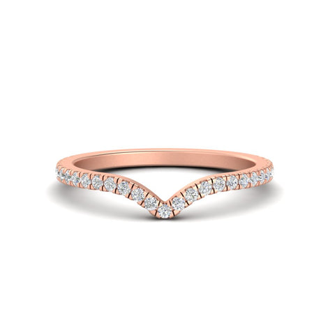 V Style Curved Band