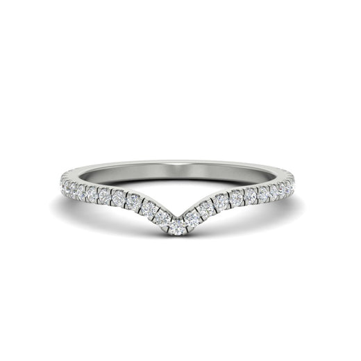 V Style Curved Band