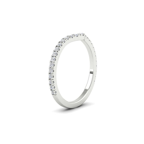 V Style Curved Band