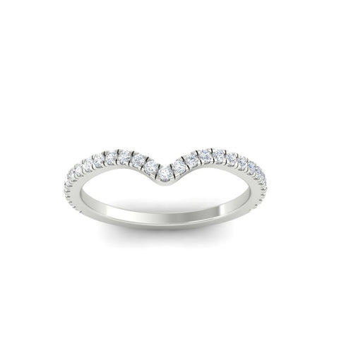 V Style Curved Band